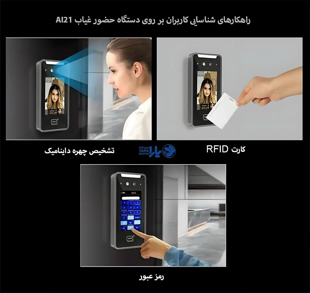 مشخصات حضور و غیاب ai21 فراتکنو