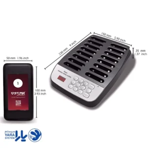 پیجر فراخوان مشتری اسکار Oscar مدل OGP160 3 دسنگاه فراخوان مشتری اسکار OGP160